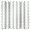 Lace Stripes, Grey - Made to Measure Curtains